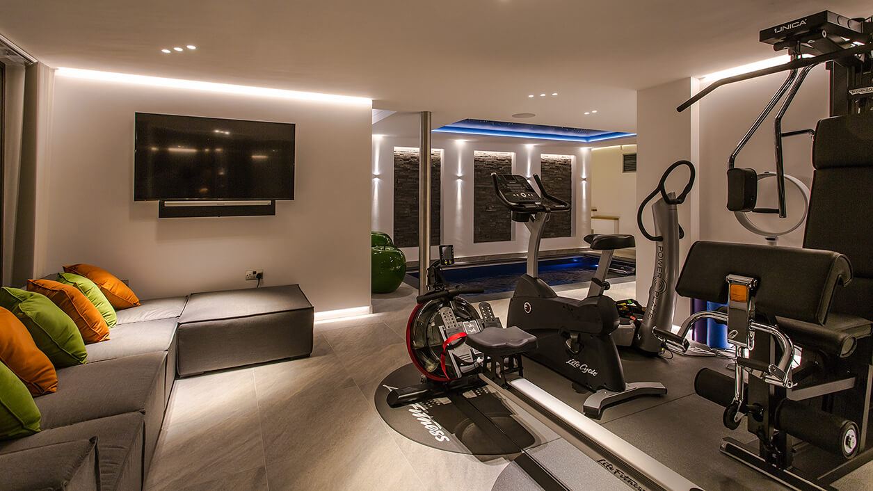 gym lighting controls