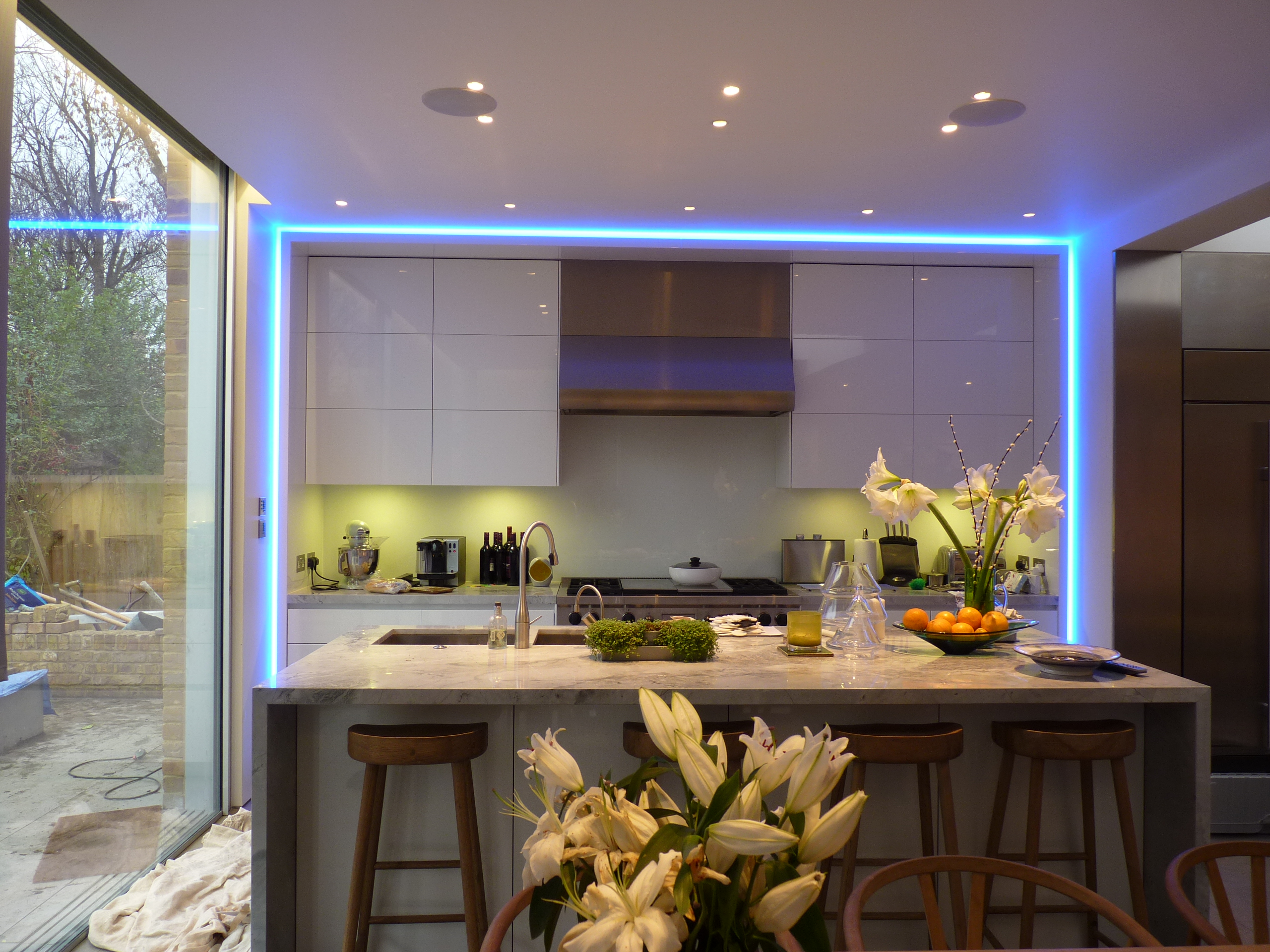 Colourful LED lighting